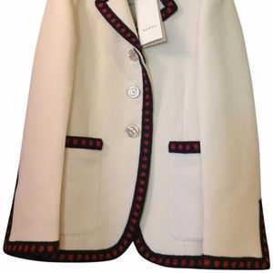 Gucci winter white  blazer